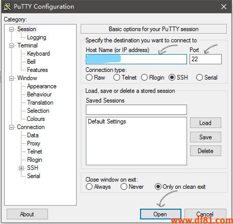 putty修改linux服务器上文件夹权限的方法