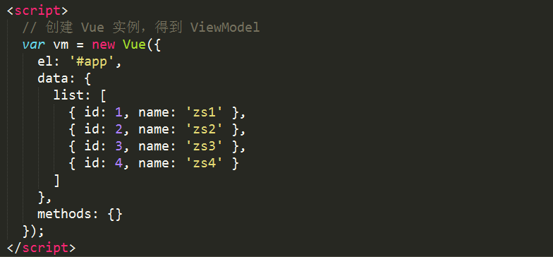 v-for循环对象数组